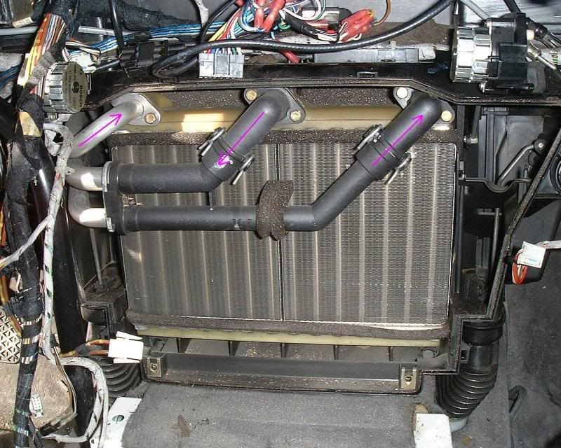 *DIY E34 heater core R&R (IHKA content)